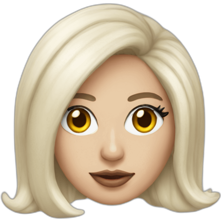 Lady Gaga halloween costume emoji