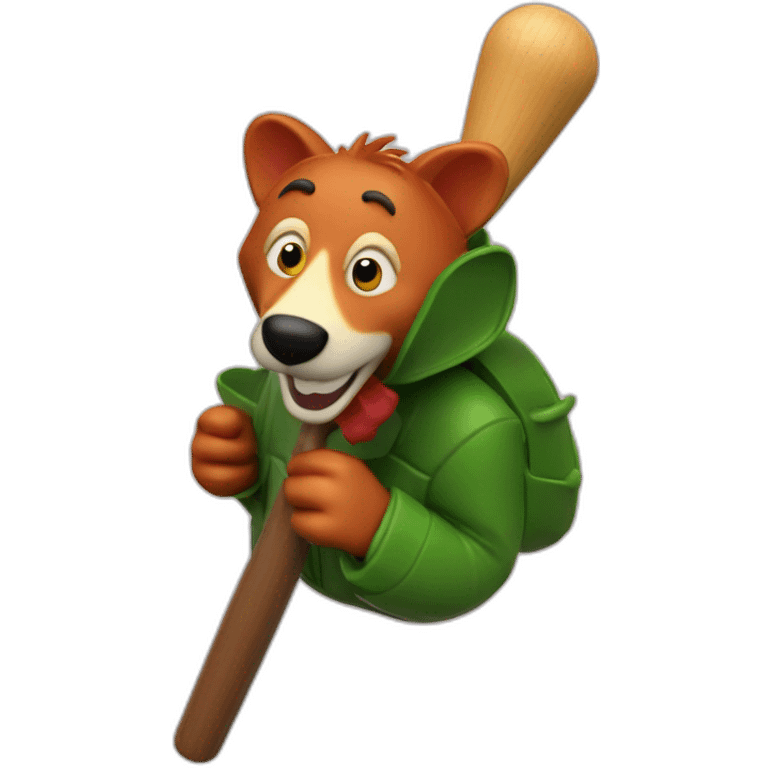 Basil Brush plunger plastic emoji