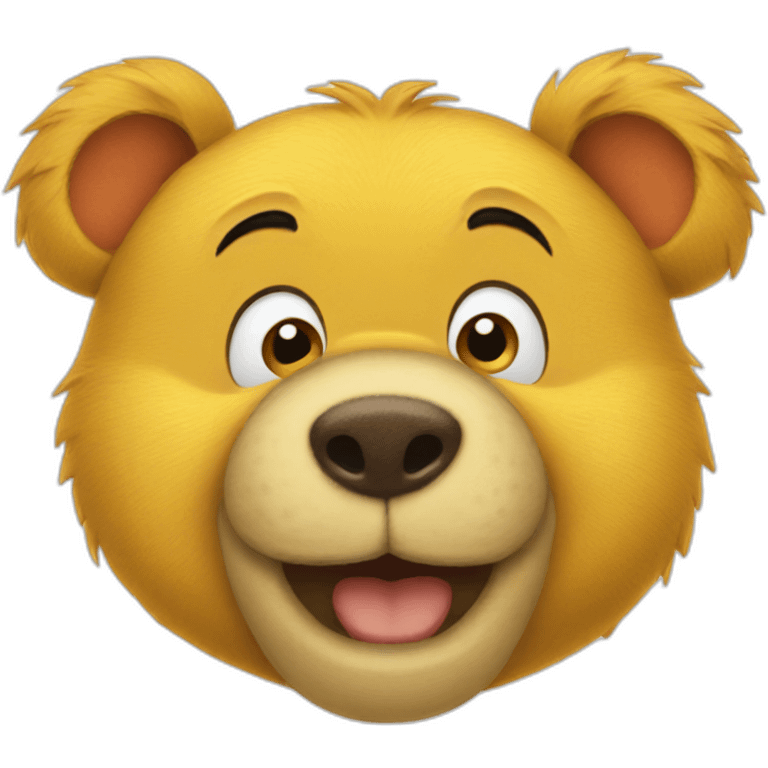 Pooh face emoji