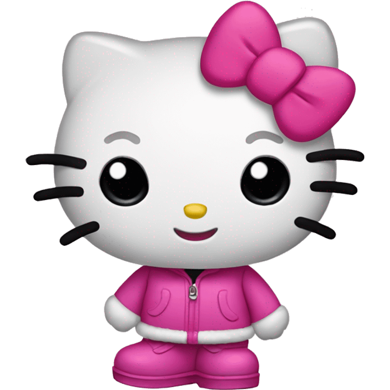 Hello kitty in uggs  emoji