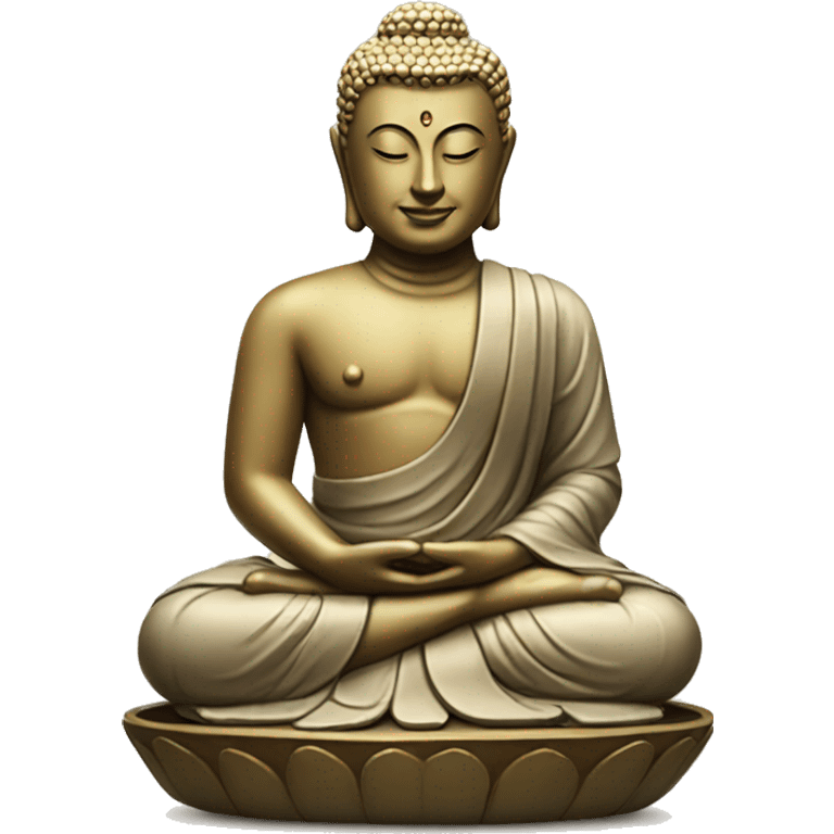 Buddha statue emoji