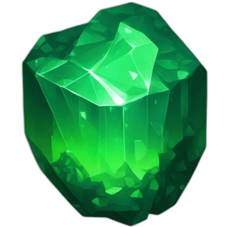 kryptonite stone pixel emoji