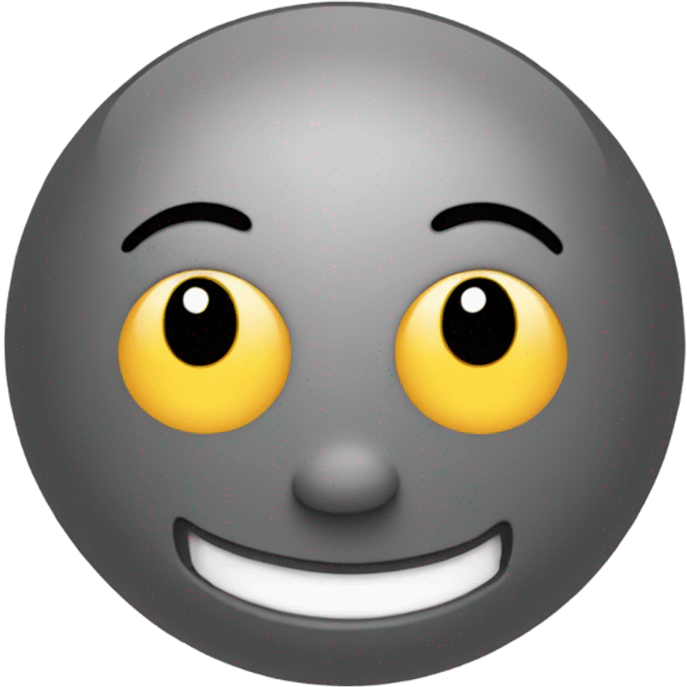 Emoji Face with stars emoji instead of eyes emoji