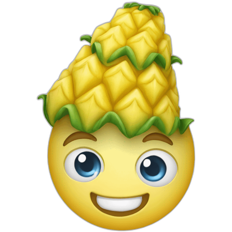 Ananas sur piza emoji