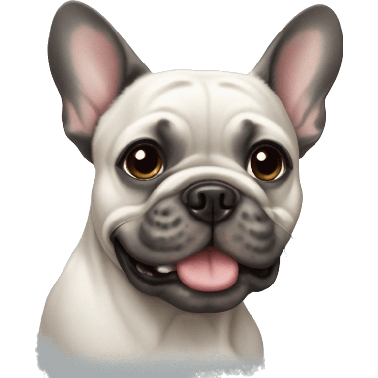 Merle French Bulldog  emoji