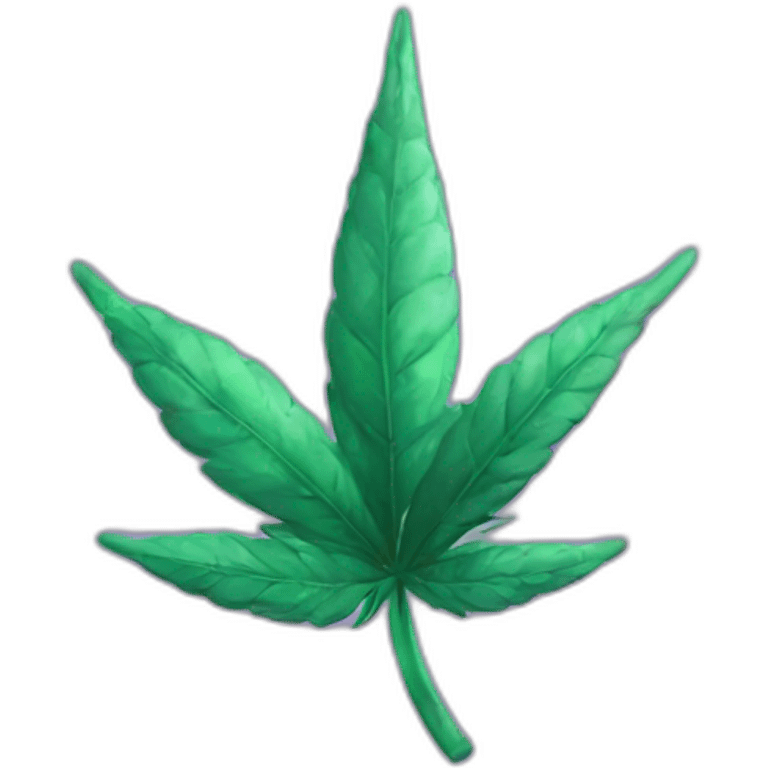 Licorne weed emoji