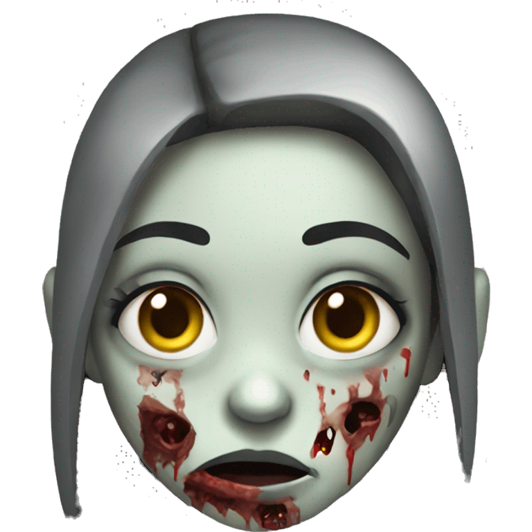 zombie girl emoji