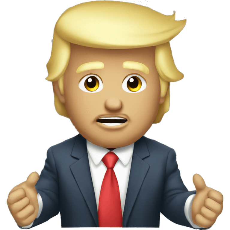 trump giving away money emoji