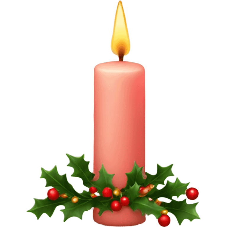 christmas candle emoji