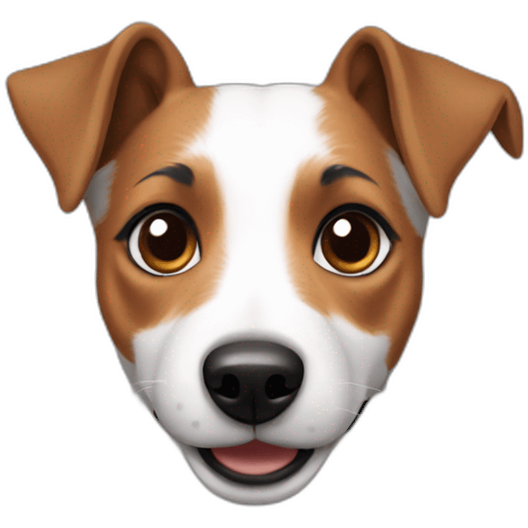 female jack russell emoji