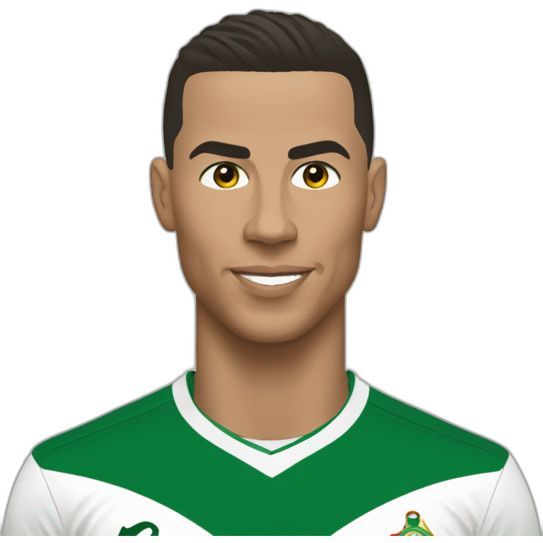 Ronaldo in algeria emoji