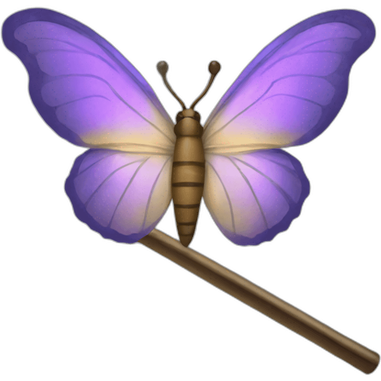 butterfly waving a magi wand emoji