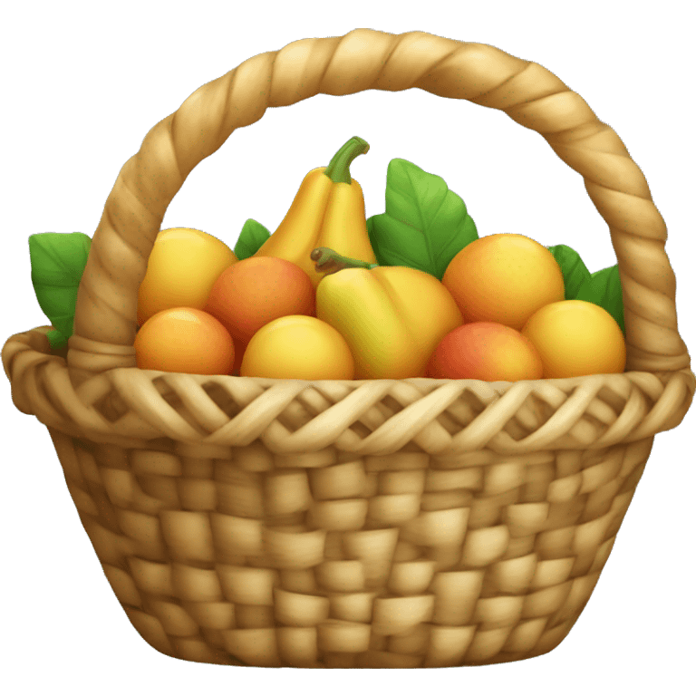 cornucopia basket emoji