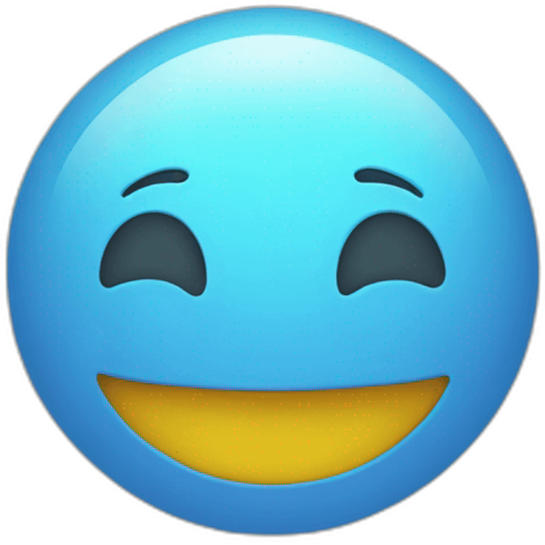 android blob style smile emoji