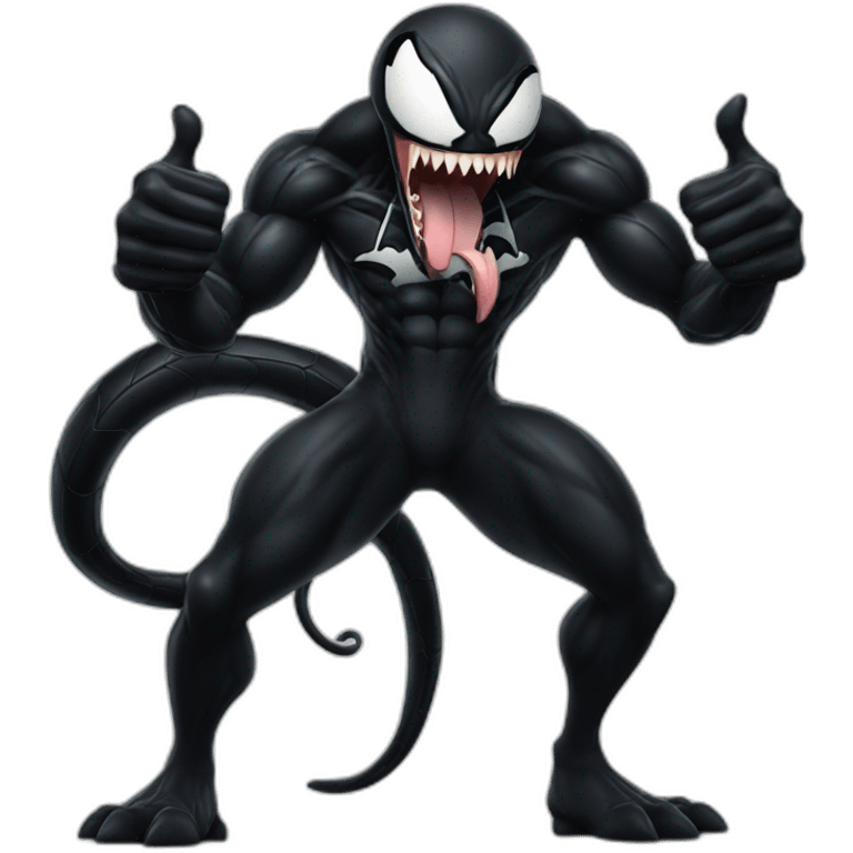 venom thumbs up emoji