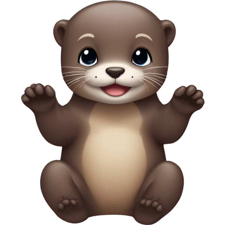 baby otter emoji