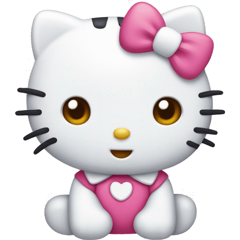 Cute hello kitty emoji