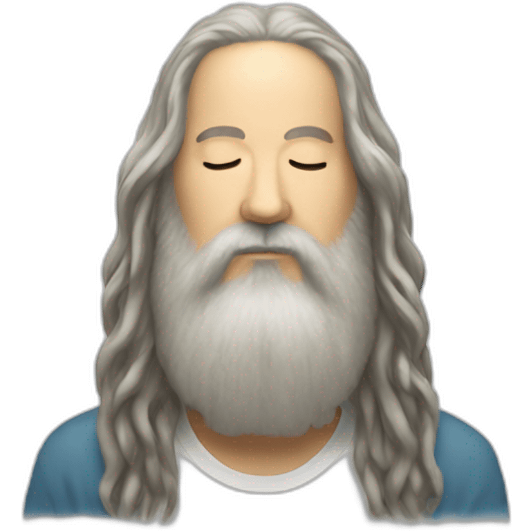 rick rubin who meditates emoji