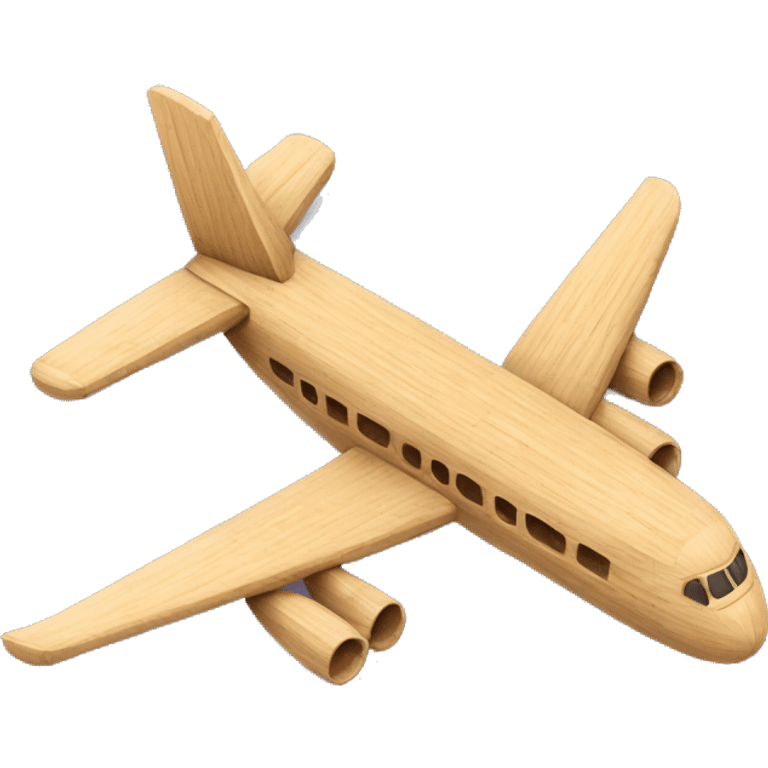 airplane made of bamboo emoji