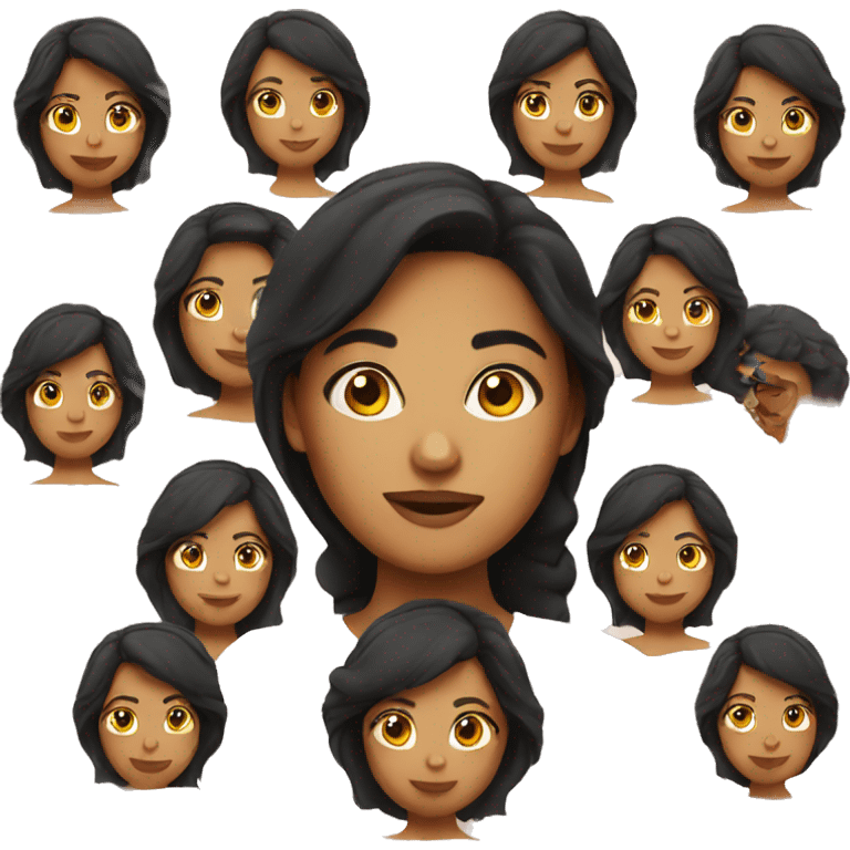 Latina girl  emoji