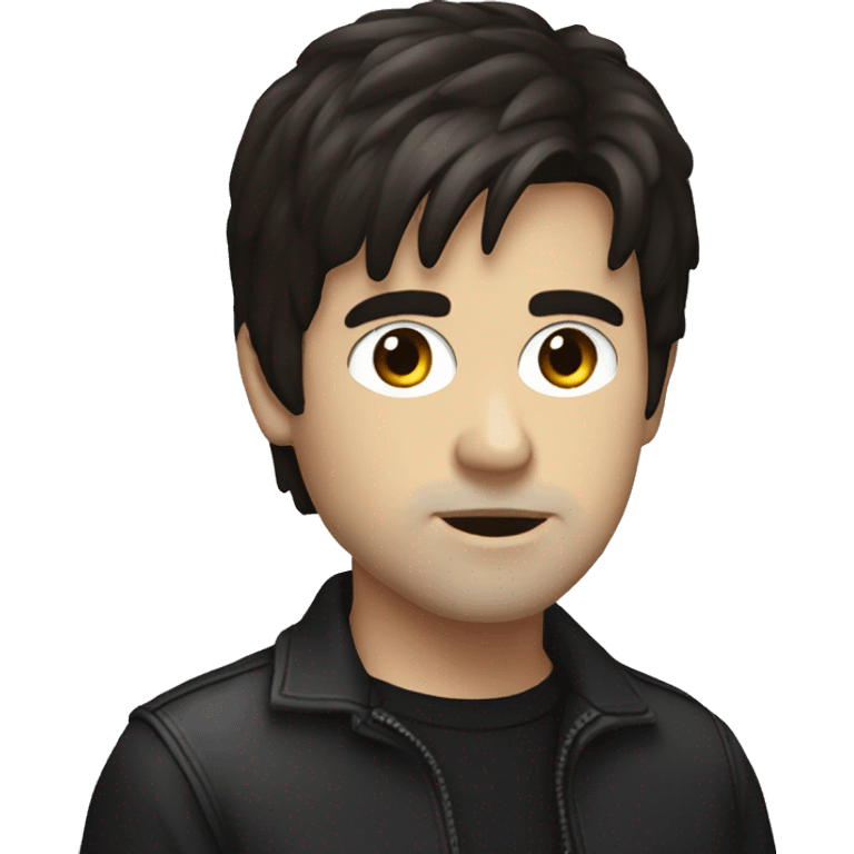 Peter Gabriel Young with dark hair emoji