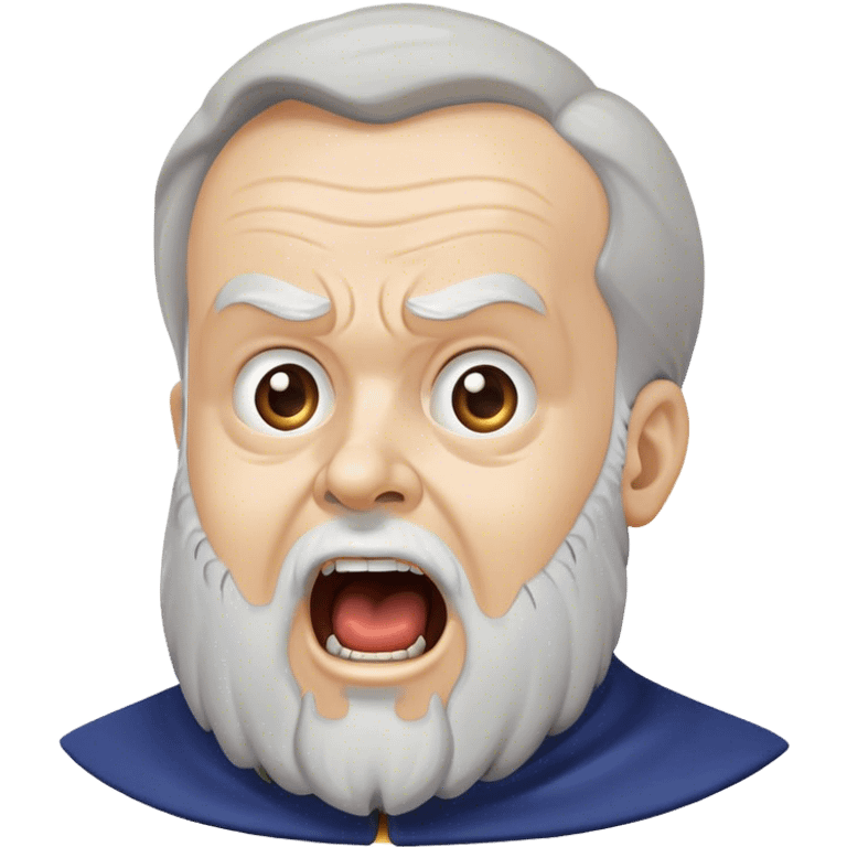 galileo galilei scream emoji