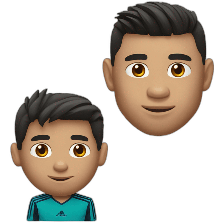 ronaldo et messi emoji