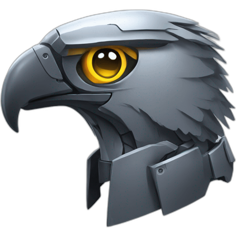 mecha eagle head emoji