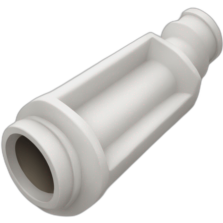 white drainage pipe emoji