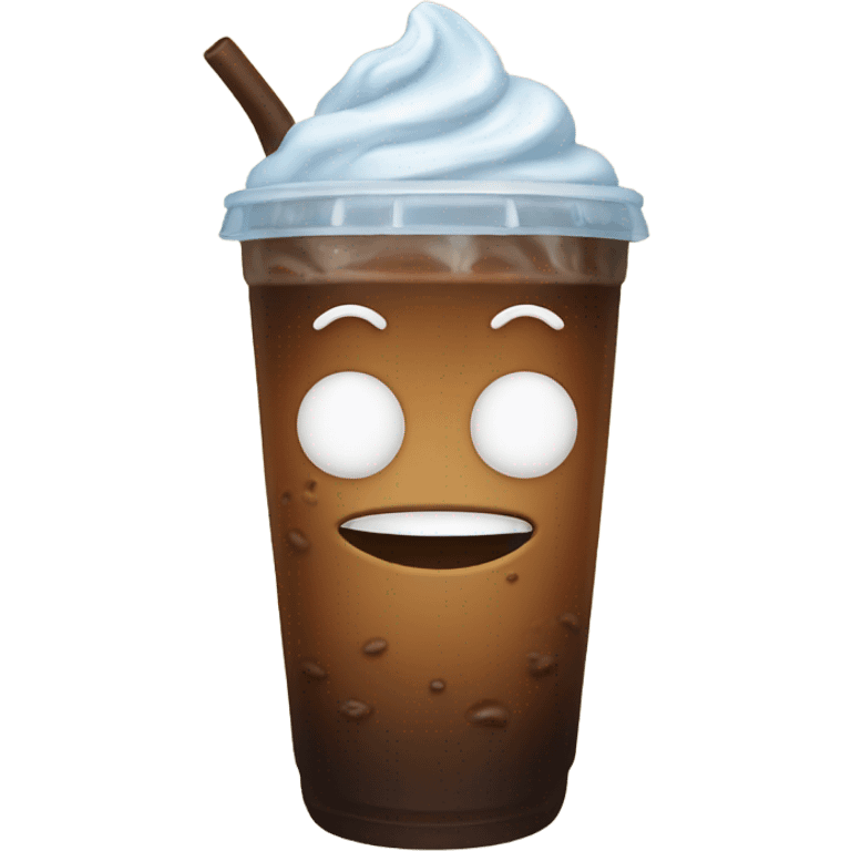 Iced coffe emoji