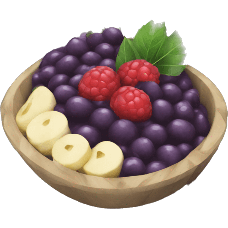 açai bowl emoji