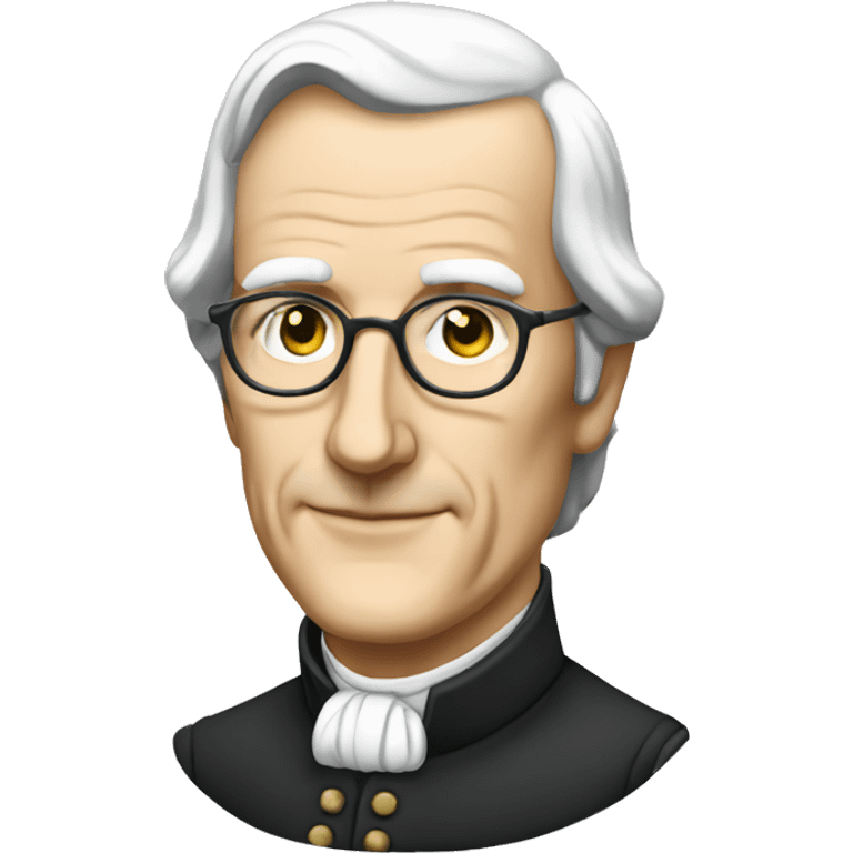 Create Adam Smith, famous economist emoji. emoji