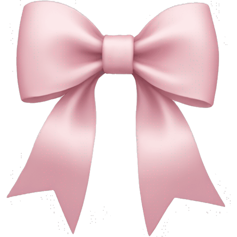 light pink bow  emoji