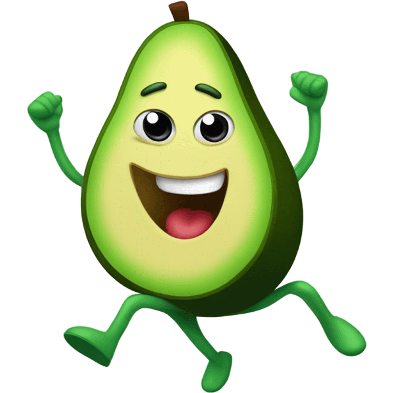 Guacamole dancing  emoji