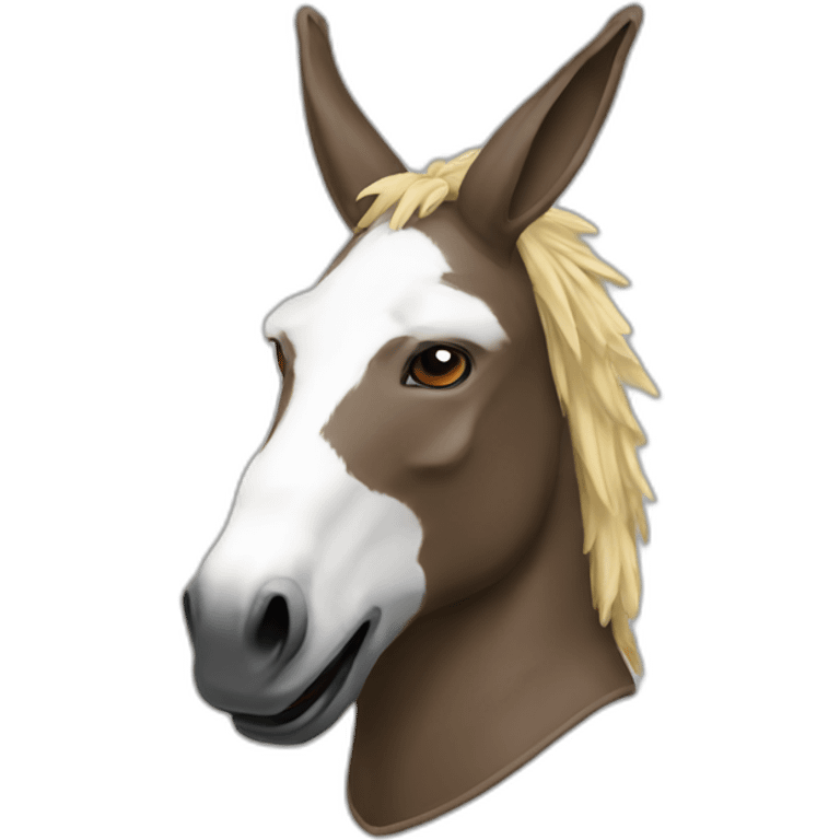 Denver donkey helmet emoji