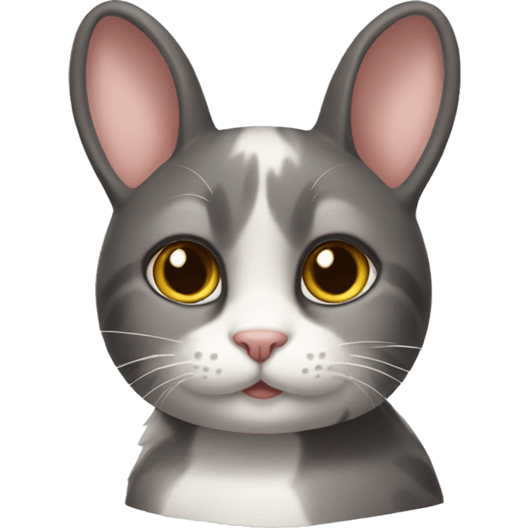 Cat mix bunny emoji