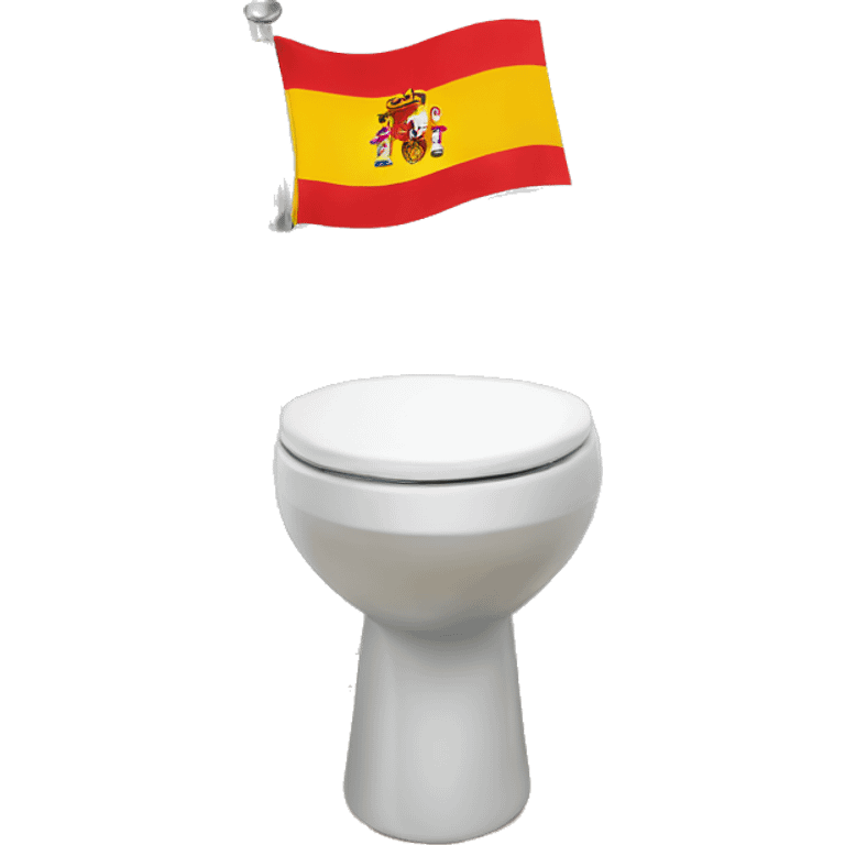 Spanish flag on wc emoji