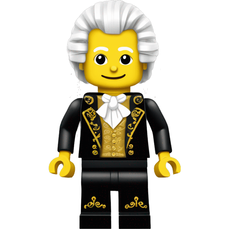 Wolfgang Amadeus Mozart lego full body emoji