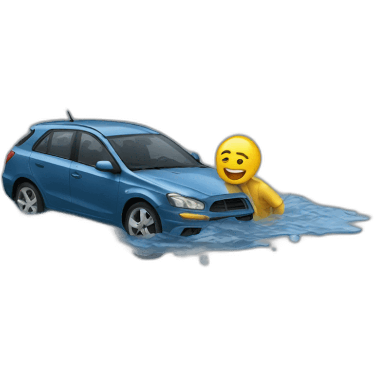 Wet accident emoji