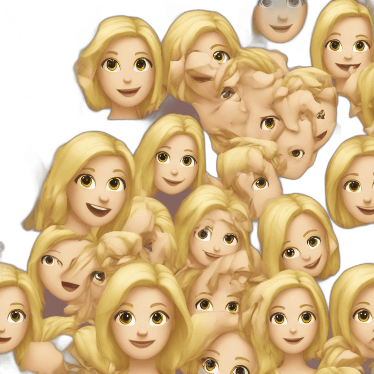 Caucasian-blonde-girl-todler emoji