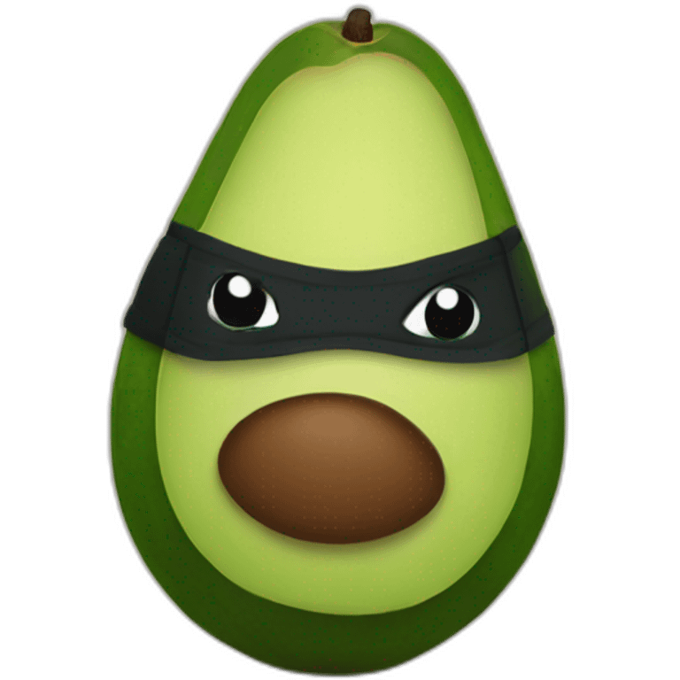 ninja avocado emoji