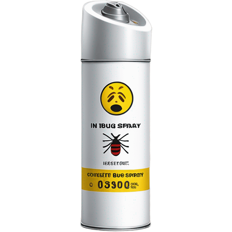 Bug spray can emoji