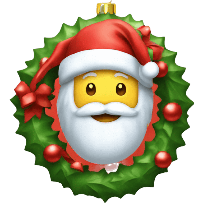 Halo graphics Christmas decorations  emoji