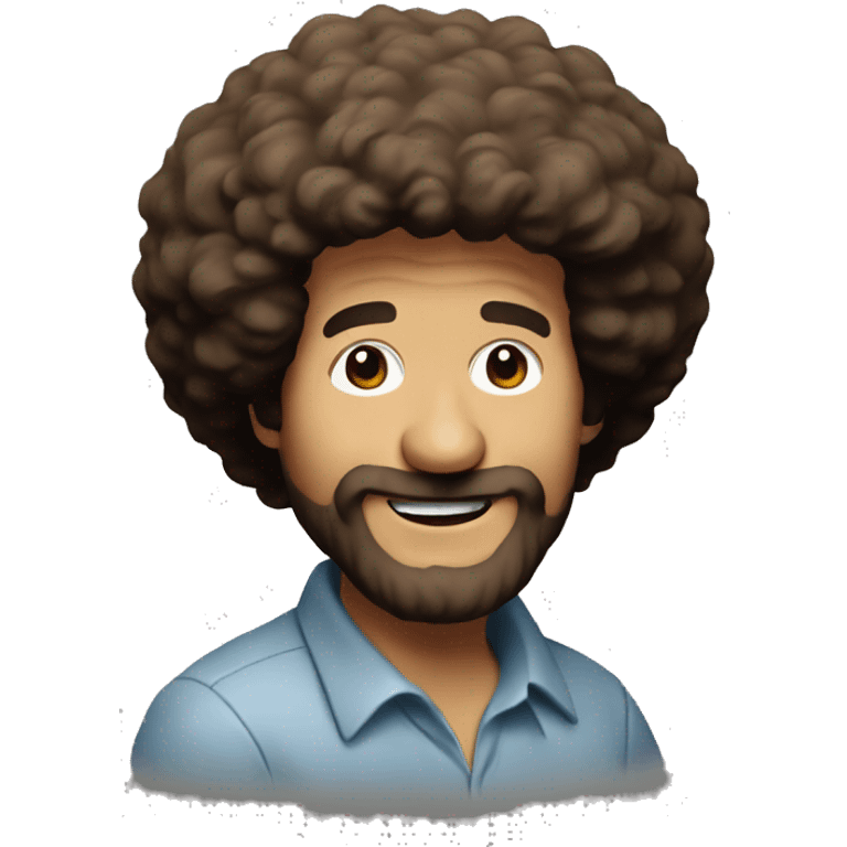 Bob ross emoji