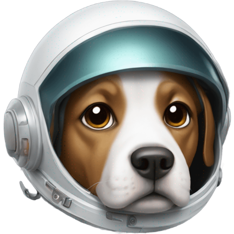 dog with space helmet emoji