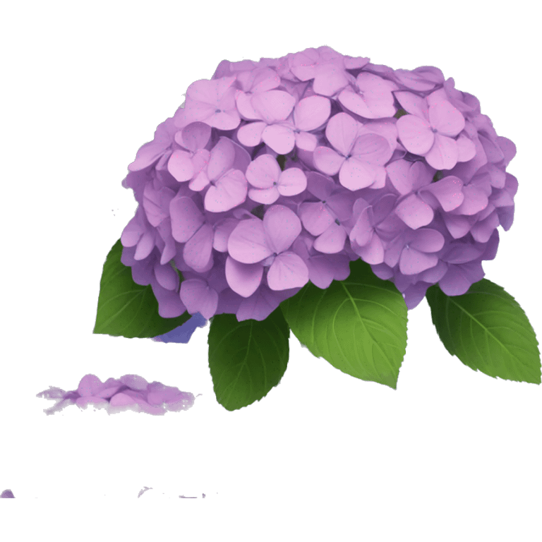 hydrangea emoji