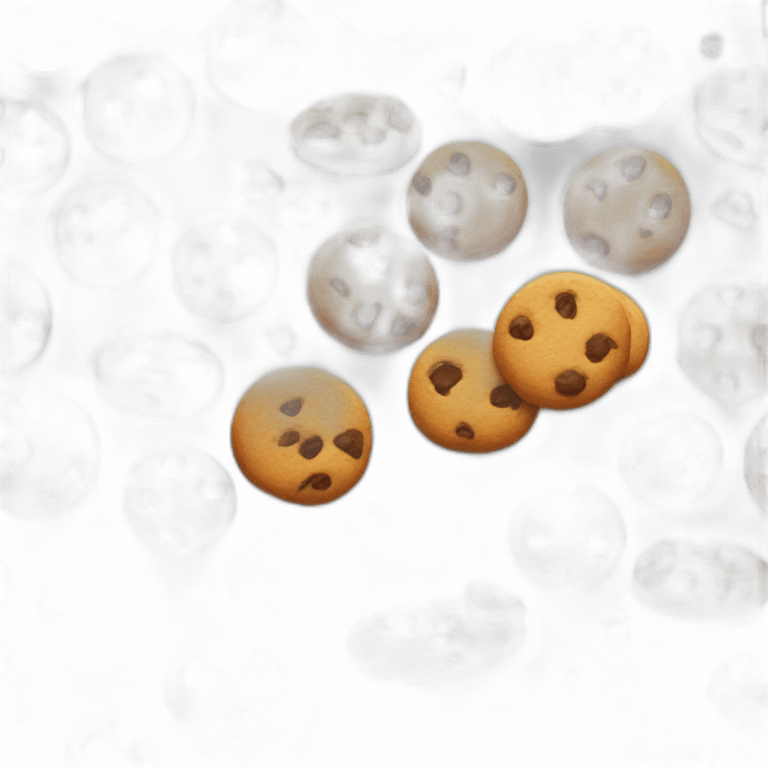 chocolate chip cookie emoji