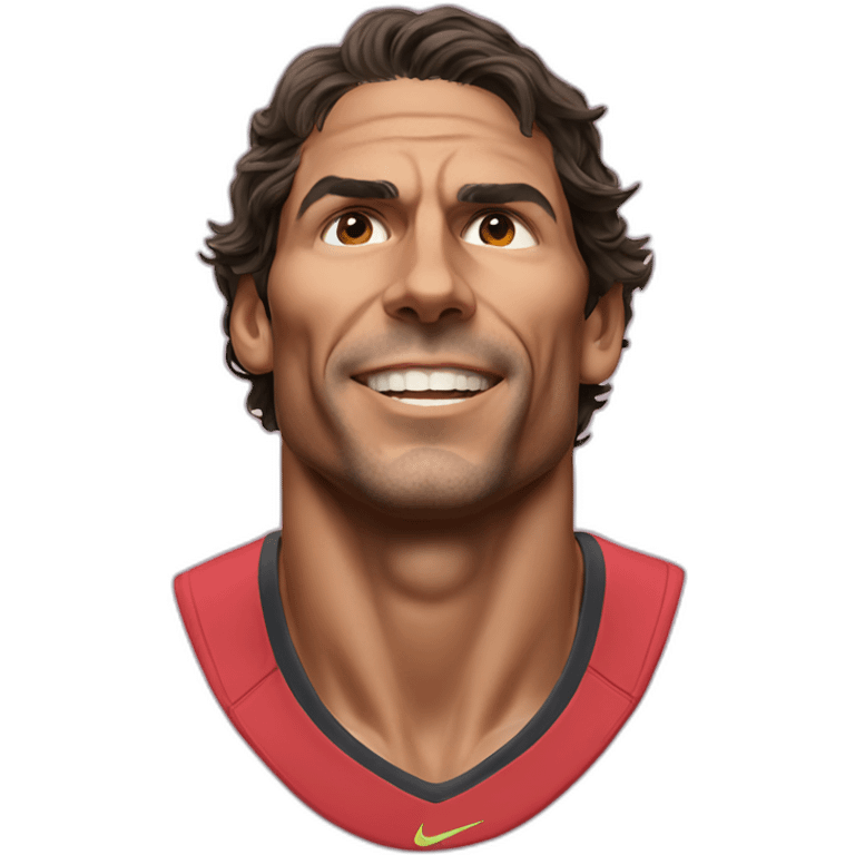 rafa nadal portrait emoji