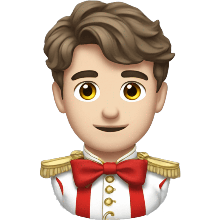 charles leclerc with a bow  emoji