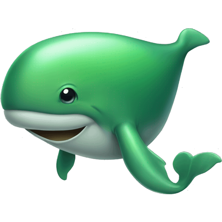 green whale emoji